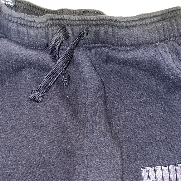 Puma Kids Black Joggers - Picture 5 of 9